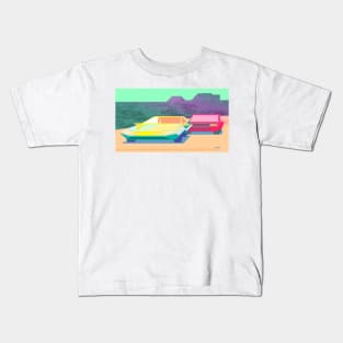 Retro Style Cars Kids T-Shirt